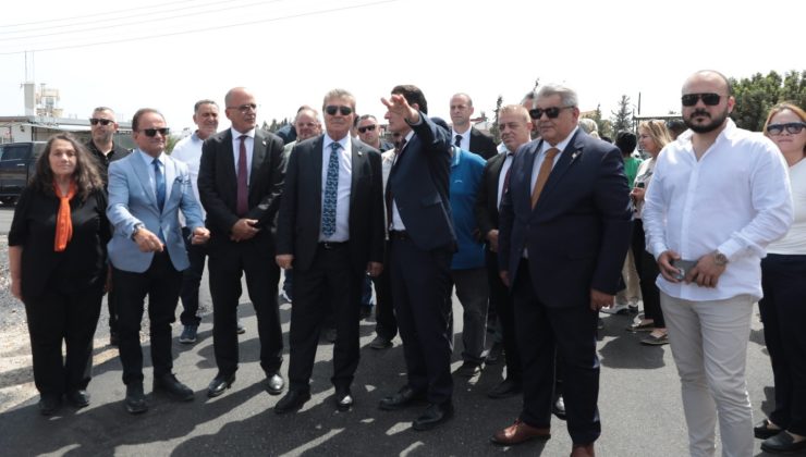 Başbakan Üstel Mormenekşe kırsal kesim arsalarında inceleme yaptı