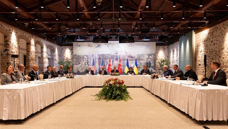 İstanbul’da düzenlenen Türkiye-ABD-Ukrayna Üçlü Toplantısı sona erdi