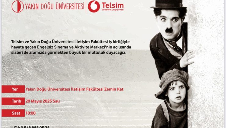 Engelsiz sinema salonu ve aktivite merkezi Salı günü açılıyor