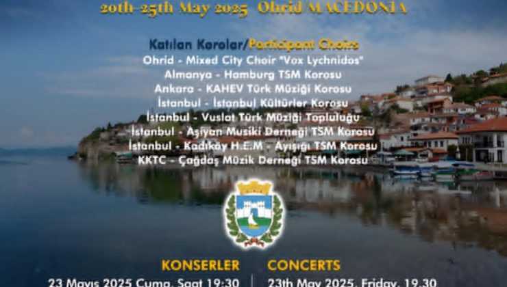 ÇMD Makedonya’da festivale katılıyor