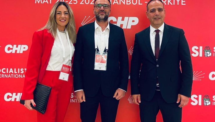 TDP’den bir heyet Sosyalist Enternasyonal Konseyi toplantısına katıldı