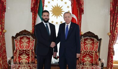 Erdoğan, Ahmed Şara ile İstanbul’da bir araya geldi