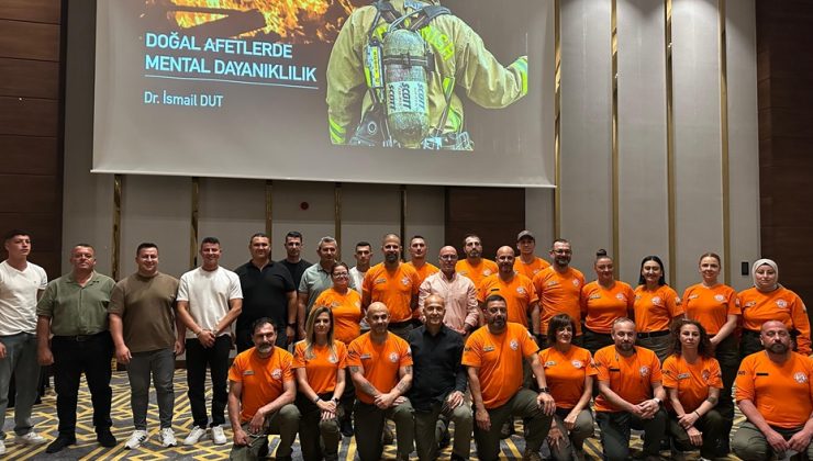 KKTC Doğal Afet Arama ve Kurtarma Derneği’nden mental dayanıklılık semineri