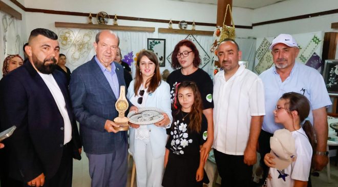 Cumhurbaşkanı Ersin Tatar, 8. El Makarnası Festivali’ne katıldı