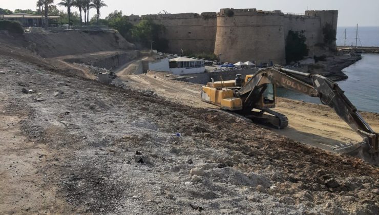 Şehir Plancıları Odası: Girne Kalesi arkasındaki düzenleme ara emriyle durduruldu