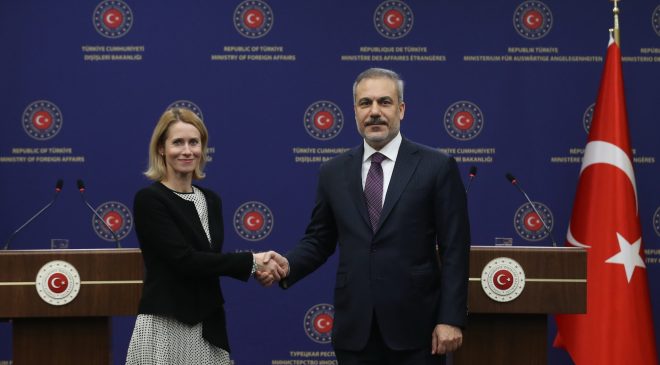 Hakan Fidan, AB Yüksek Temsilcisi Kallas ile görüştü