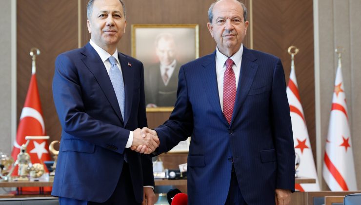 Cumhurbaşkanı Tatar, Ali Yerlikaya’yı kabul etti