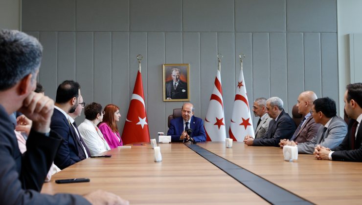 Cumhurbaşkanı Tatar, Türk Dünyası düşünce kuruluşlarını kabul etti