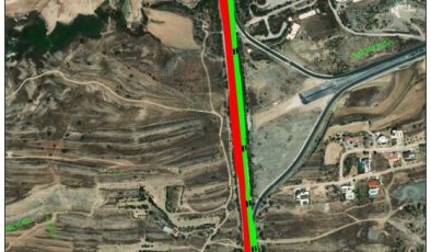 Lefkoşa – Girne ana yolunda çalışma nedeniyle trafik tek şeritten veriliyor