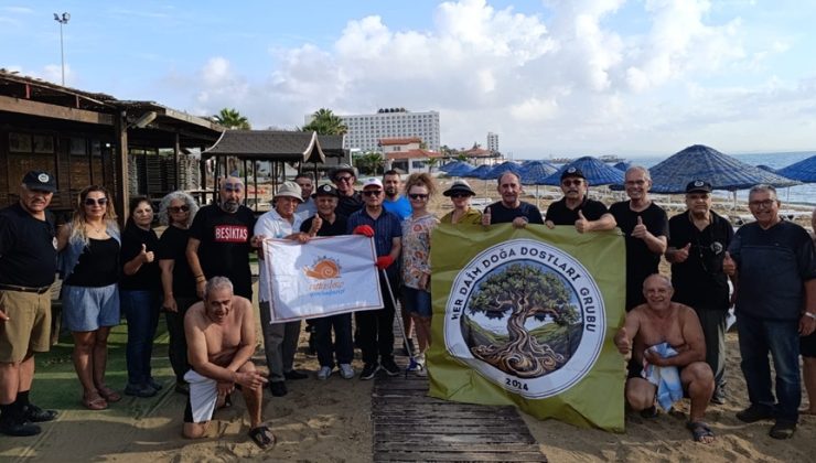 Her Daim Doğa Dostları paydaş örgütlerle Salamis’te temizlik yaptı