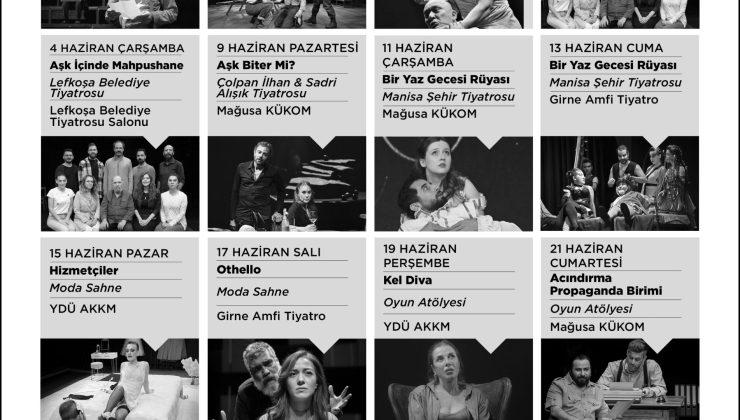 21. Kıbrıs Tiyatro Festivali 20 Mayıs’ta başlıyor