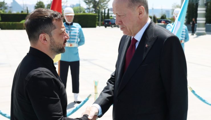 Erdoğan, Ukrayna Devlet Başkanı Zelenski ile görüştü