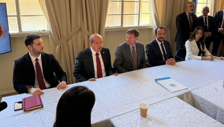 Liderlerin Ledra Palace Otel’deki görüşmesi başladı