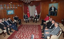Başbakan Üstel, Bakan Kacır’ı kabul etti: ‘Kardeşlik bağlarımız bir kez daha tescil edildi’