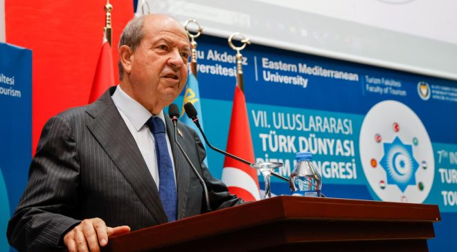 Tatar:Doğu Akdeniz’in incisi, Mavi Vatan’ın kalbi olan KKTC Türk Dünyası’nın ayrılmaz, kopmaz, saygın bir üyesidir
