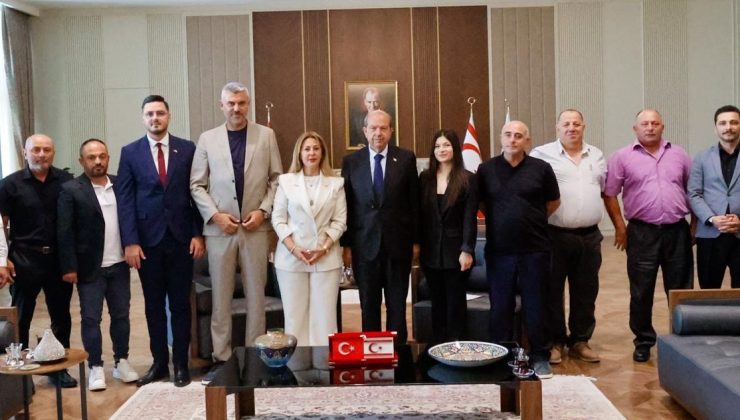 Cumhurbaşkanı Tatar, Karadeniz Kültür Derneği’ni kabul etti