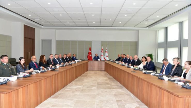 Cumhurbaşkanı  Tatar başkanlığında Üst Koordinasyon Kurulu toplantısı yapıldı