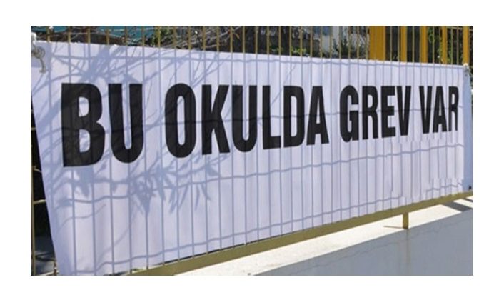 Yarın 4 okulda  grev olacak