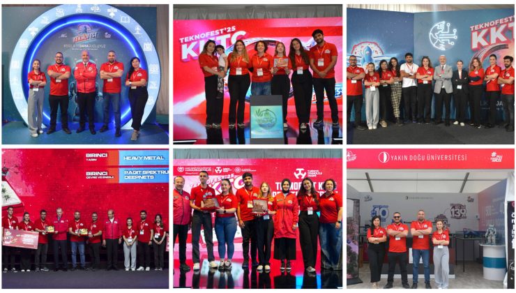 Yakın Doğu Üniversitesi’nden TEKNOFEST’te çifte ṣampiyonluk!