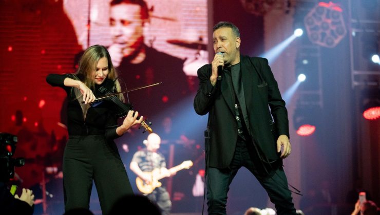 MERİT ROYAL DIAMOND, HALUK LEVENT ŞARKILARI İLE COŞTU