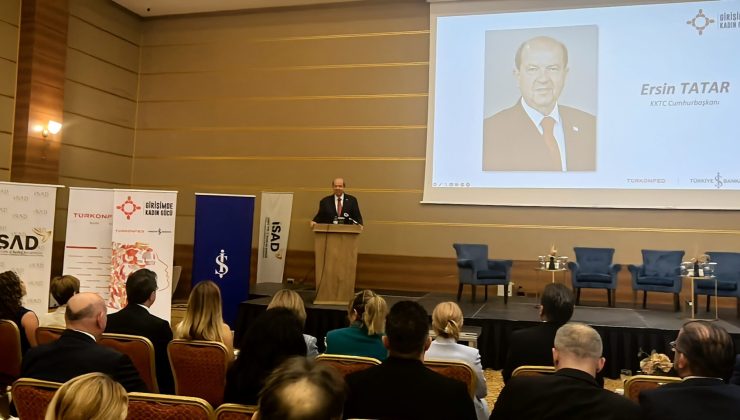 Cumhurbaşkanı Tatar: Kadınların ayrımcılığa uğramadan iş gücüne katılabilmeleri gerekir