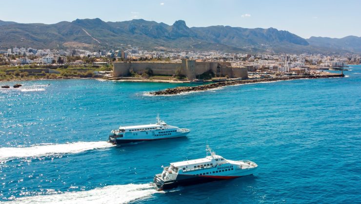 Akgünler Denizcilik: Girne – Anamur seferleri başladı