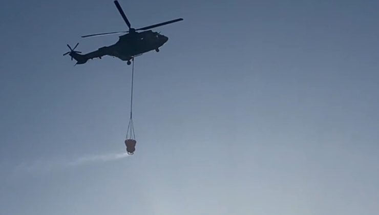 İskele Kaymakamı Toroslu:Yangının kontrol altına alınması için ekipler çalışıyor