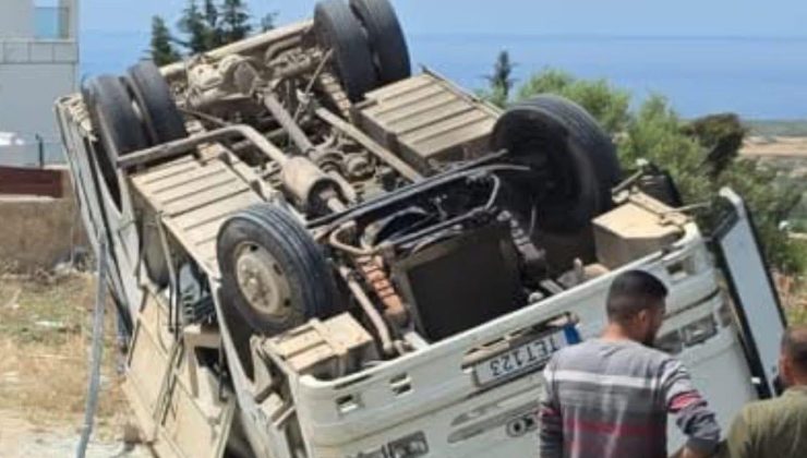 Yenierenköy’de otobüs kaza yaptı: 11 yaralı