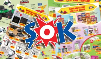 ŞOK aktüel 21 Mayıs – 10 Haziran: ŞOK marketlerde bayram havası! ŞOK aktüel ürünler kataloğunda bu hafta; Bayrak şeker/çikolata çeşitleri, Marmara kolonyası, Salça ve et kıyma makinesi…