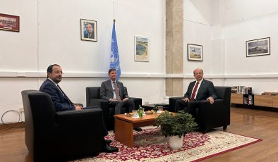Liderlerin Ledra Palace Otel’deki görüşmesi başladı