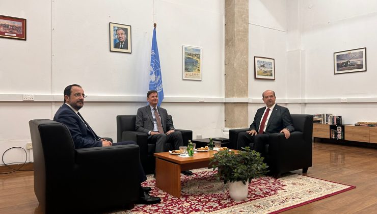 Liderlerin Ledra Palace Otel’deki görüşmesi başladı