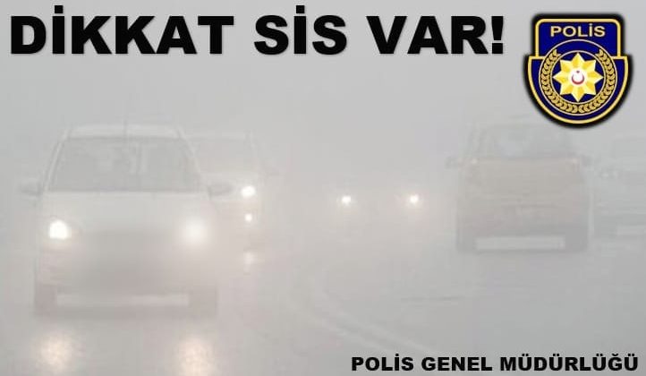 Gazimağusa-Lefkoşa anayolunda sis uyarısı
