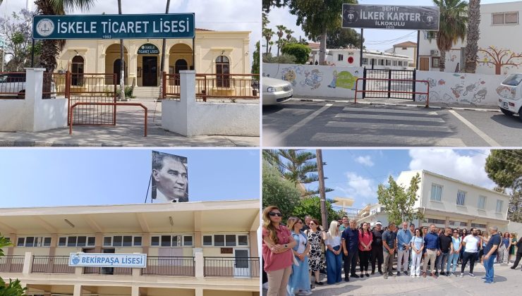 Disiplin Tüzüğü’ne karşı İskele’de üç okulda grev yapıldı