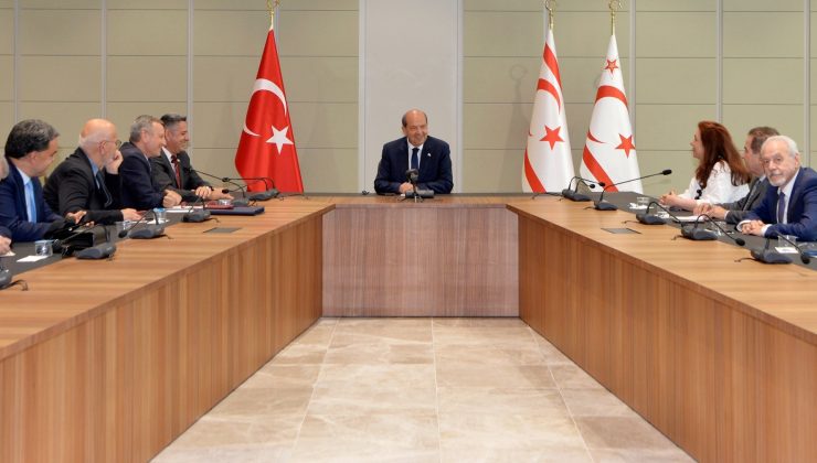 Cumhurbaşkanı Tatar, Türk-Yunan Formu’nu kabul etti