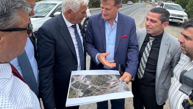 Güzelyurt’ta bulvar genişletme çalışmaları yarın başlıyor