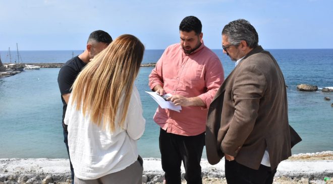 Girne Belediyesi ve İnşaat Mühendisleri Odası’ndan Girne Kalesi mevkiinde inceleme