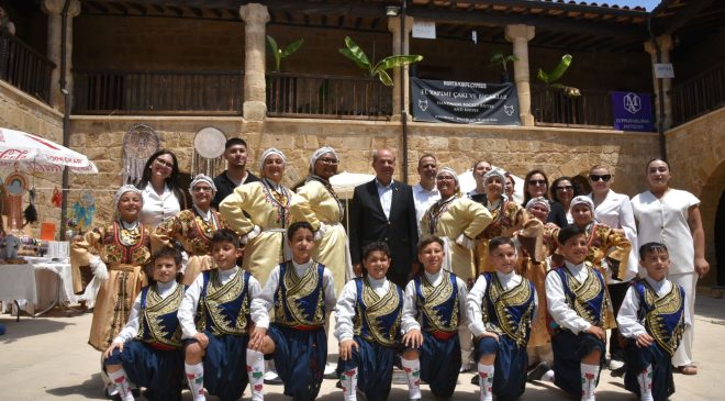 Kültür Dairesi’nin 1 Haziran Dünya Çocuk Günü etkinliği, Cumhurbaşkanı Tatar’ın katılımıyla yapıldı
