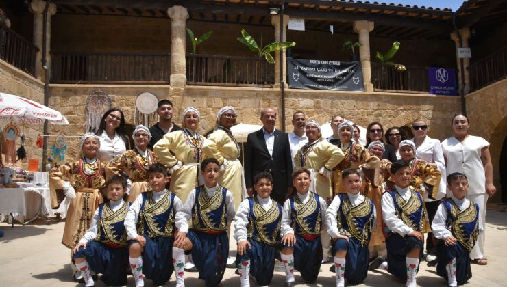 Kültür Dairesi’nin 1 Haziran Dünya Çocuk Günü etkinliği, Cumhurbaşkanı Tatar’ın katılımıyla yapıldı