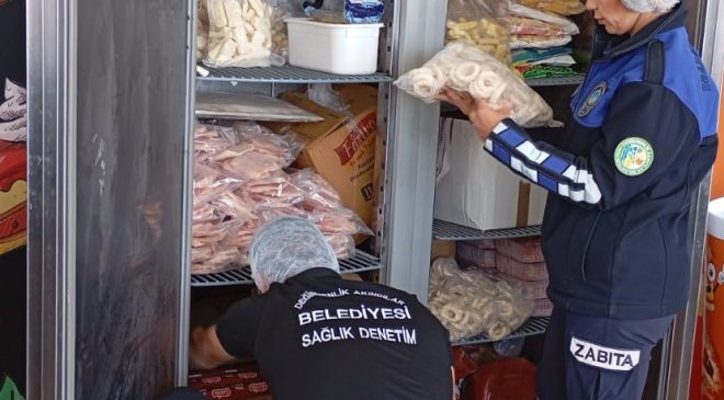 Değirmenlik Akıncılar Belediyesi Sağlık Şubesi 124 iş yerini denetledi
