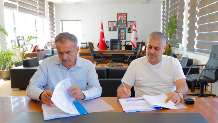 Gazimağusa Sanayi Bölgesi’nde yol genişletme ve kavşak düzenlemesi için protokol imzalandı