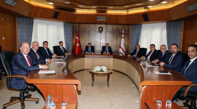 Bakanlar Kurulu Cumhurbaşkanı Ersin Tatar başkanlığında toplandı…