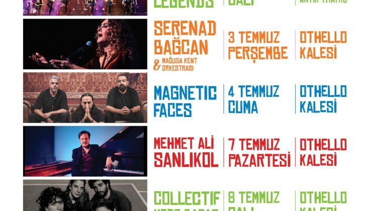 25. Uluslararası Mağusa Kültür Sanat Festivali başlıyor