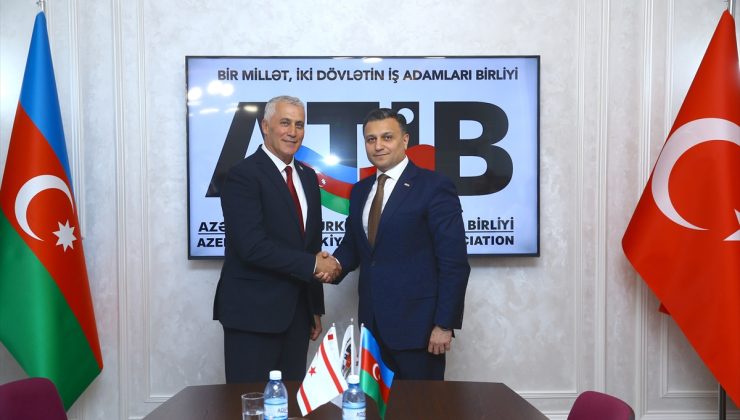 Ekonomi ve Enerji Bakanı Amcaoğlu, Azerbaycan’da iş insanlarıyla buluştu