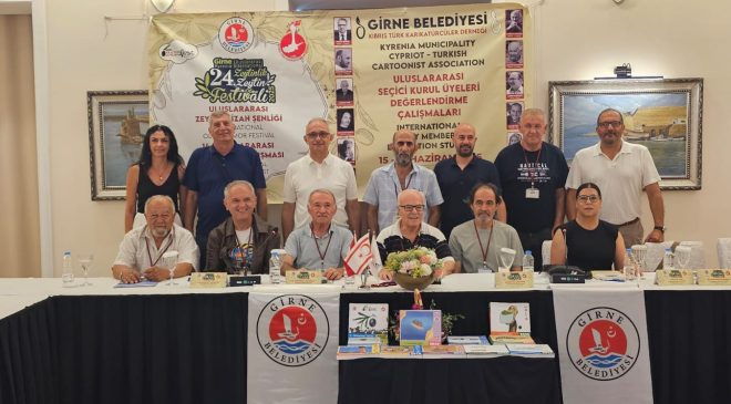 14. Uluslararası Zeytin Karikatürleri Yarışması basın toplantısı yapıldı