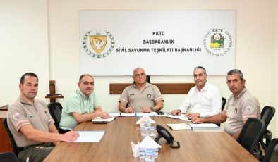 Sivil Savunma ve Sağlık Bakanlığı, afet ve acil durum planlamalarını gözden geçirdi