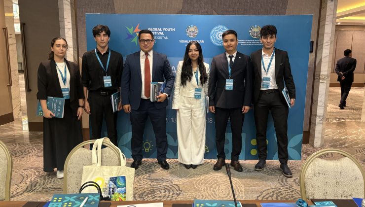 KKTC Özbekistan’daki Gençlik Forumu’nda temsil edildi