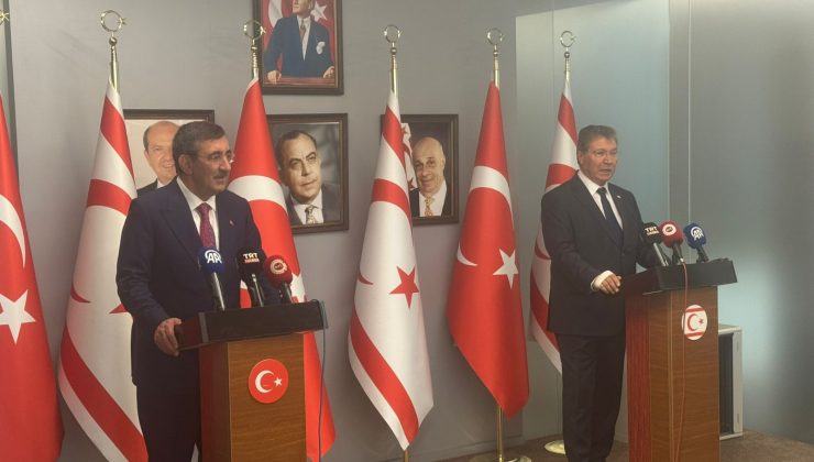 Türkiye Cumhurbaşkanı Yardımcısı Cevdet Yılmaz KKTC’de