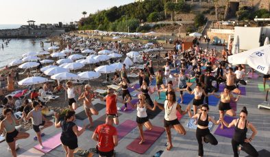 Girne’de Uluslararası Yoga Günü etkinliği düzenlendi
