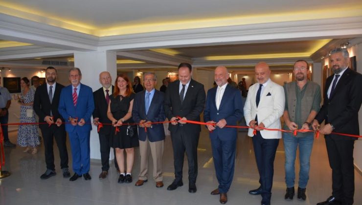 Öztürkler, YDÜ Güzel Sanatlar Mayıs Sergisi’nin açılışını yaptı