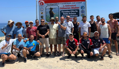 Gülseren Ataker anısına balık avlama yarışması düzenlendi